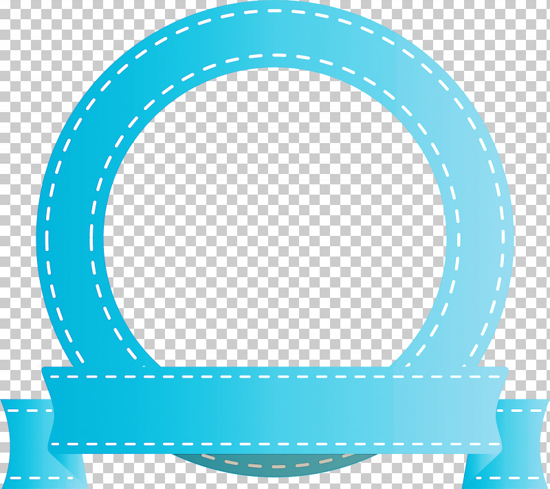 Emblem Ribbon PNG, Clipart, Aqua, Circle, Emblem Ribbon, Picture Frame, Turquoise Free PNG Download