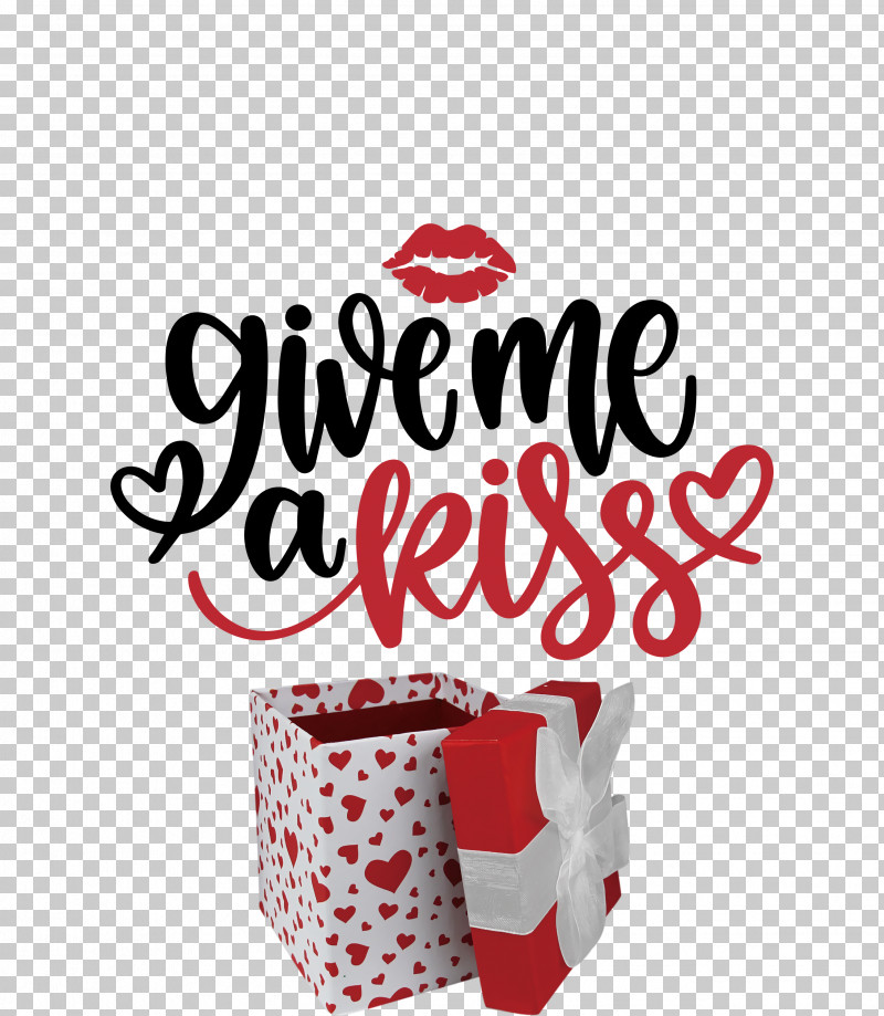 Give Me A Kiss Valentines Day Love PNG, Clipart, Heart, Kiss, Logo, Love, Plain Text Free PNG Download