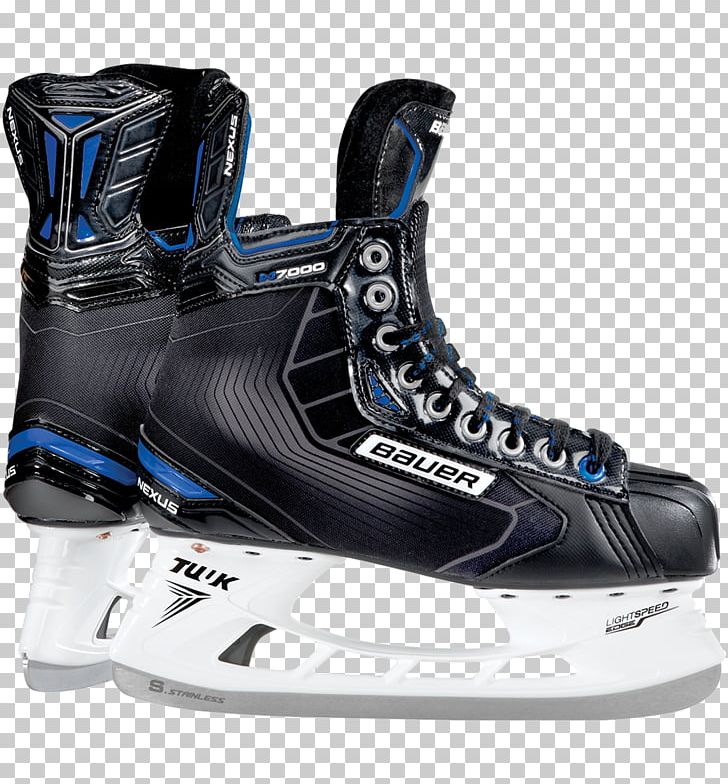 National Hockey League Ice Hockey Equipment Ice Skates Bauer Hockey PNG, Clipart, Athletic Shoe, Bauer Hockey, Boot, Electric Blue, Hiking Shoe Free PNG Download