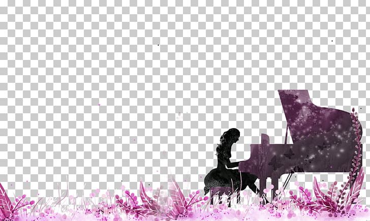 Piano Silhouette Poster PNG, Clipart, Cartoon, City Silhouette, Computer Wallpaper, Furniture, Girl Silhouette Free PNG Download