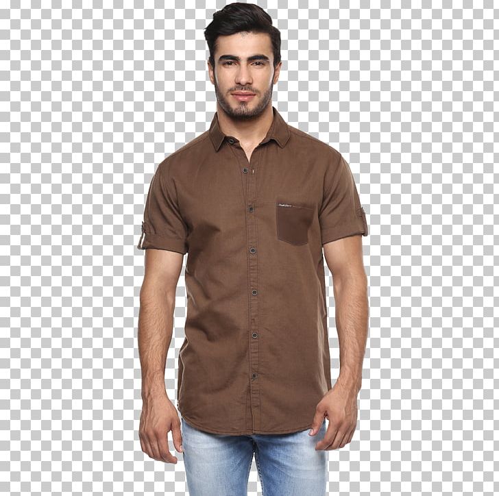 T-shirt Sleeve Crew Neck Henley Shirt PNG, Clipart, Beige, Ben Sherman, Button, Checked Shirt, Clothing Free PNG Download