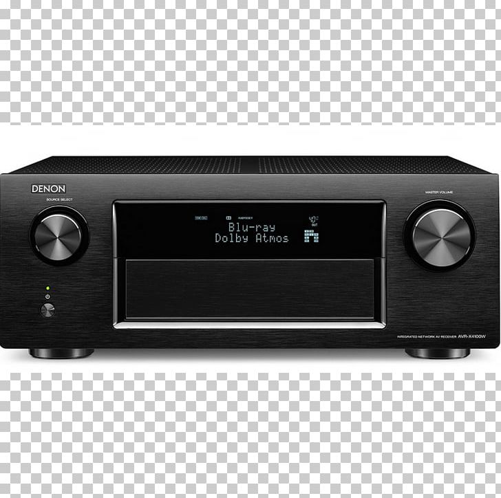 AV Receiver Denon AVR-X4300H Home Theater Systems Dolby Atmos PNG, Clipart, 4k Resolution, Audio, Audio Equipment, Audio Receiver, Av Receiver Free PNG Download