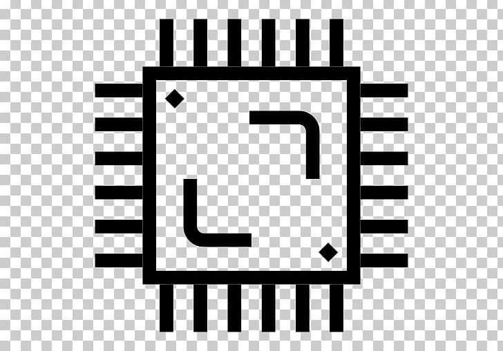 Central Processing Unit Computer Icons Integrated Circuits & Chips Icon Design PNG, Clipart, Area, Black, Black And White, Brand, Central Processing Unit Free PNG Download