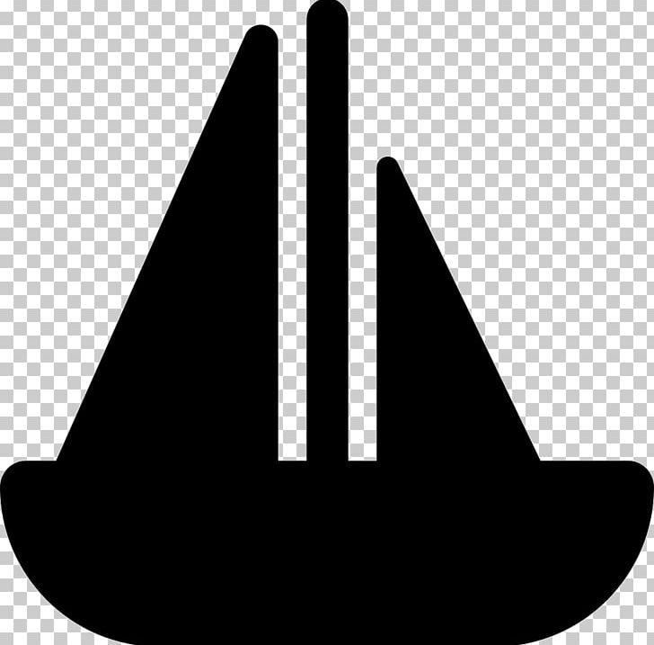 Sailboat Computer Icons Sailing Ship PNG, Clipart, Angle, Black And White, Boat, Computer Icons, Cone Free PNG Download