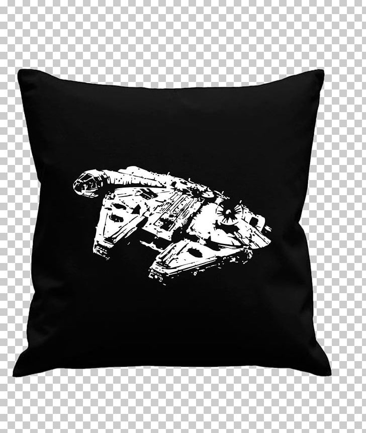 Han Solo Chewbacca Millennium Falcon Star Wars R2-D2 PNG, Clipart, Black, Black And White, Chewbacca, Cushion, Empire Strikes Back Free PNG Download