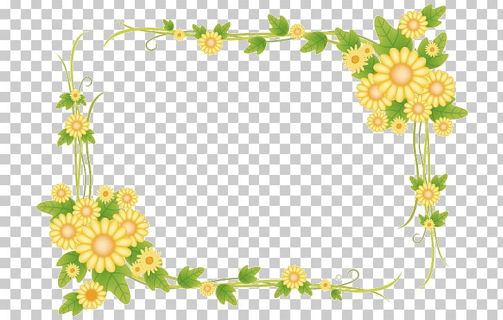 Border Flowers PNG, Clipart, Branch, Cerceveler, Common Sunflower, Daisy, Download Free PNG Download