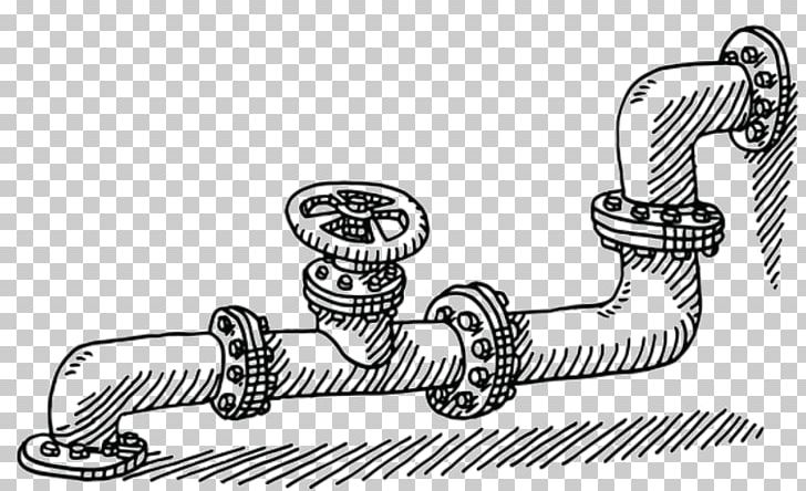 Drawing Water Pipe Valve PNG, Clipart, Artwork, Auto Part, Black And White, Body Jewelry, Boiler Free PNG Download