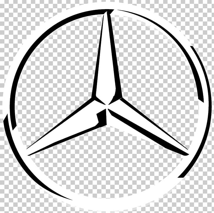 Mercedes-Benz PNG, Clipart, Angle, Area, Black, Black And White, Circle Free PNG Download