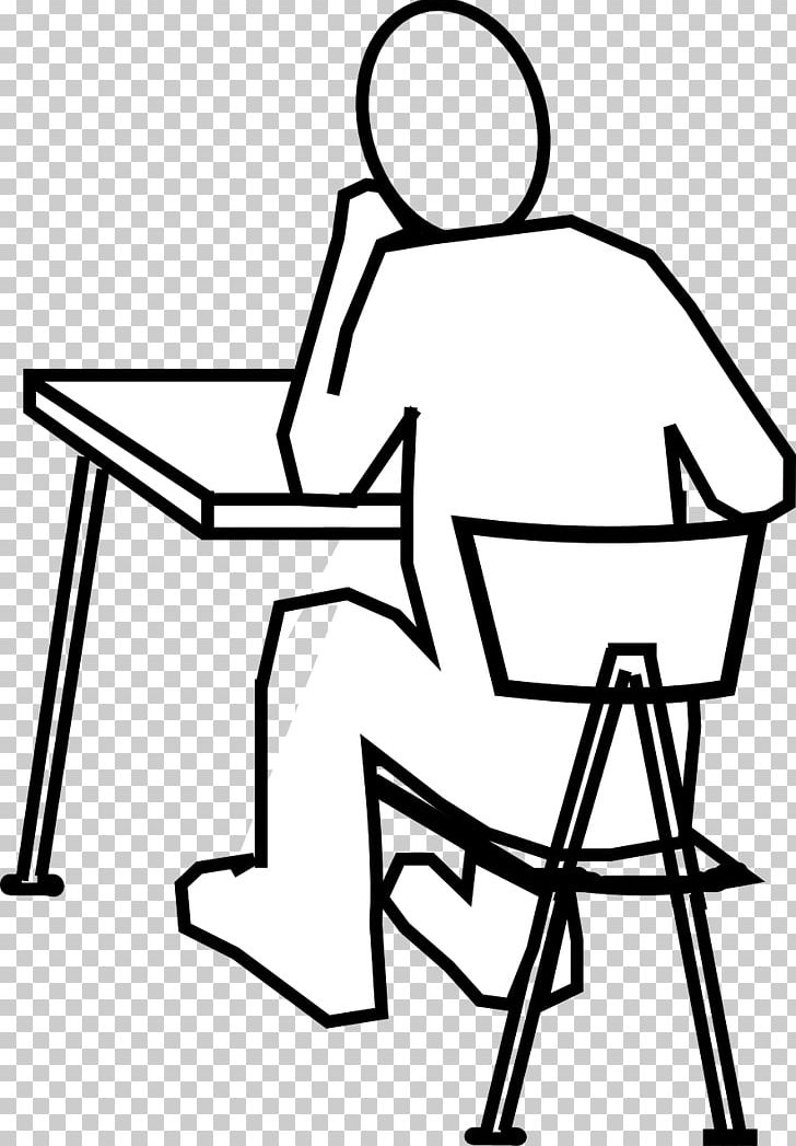 Standing Desk Table Drawing PNG, Clipart, Angle, Area, Artwork, Black, Black And White Free PNG Download