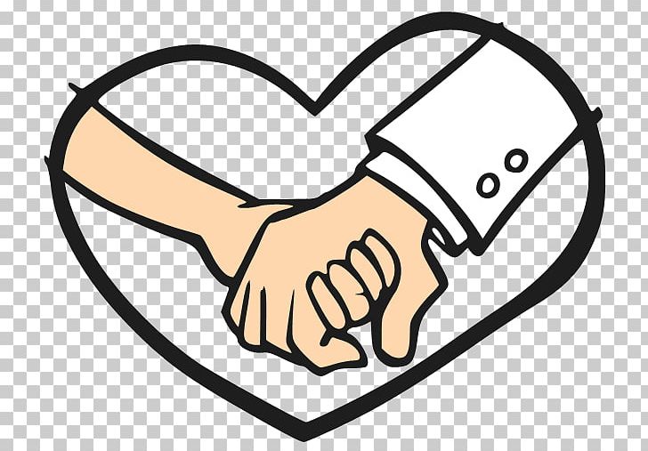 Cartoon Drawing Holding Hands PNG, Clipart, Area, Art, Artwork, Black, Black And White Free PNG Download