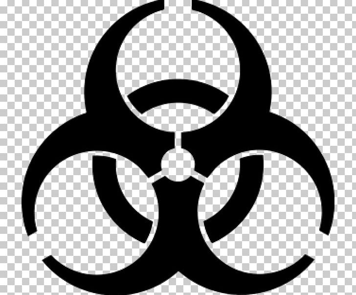Biological Hazard Symbol PNG, Clipart, Biocontainment, Biohazard Symbol, Biological Hazard, Biosafety, Black And White Free PNG Download