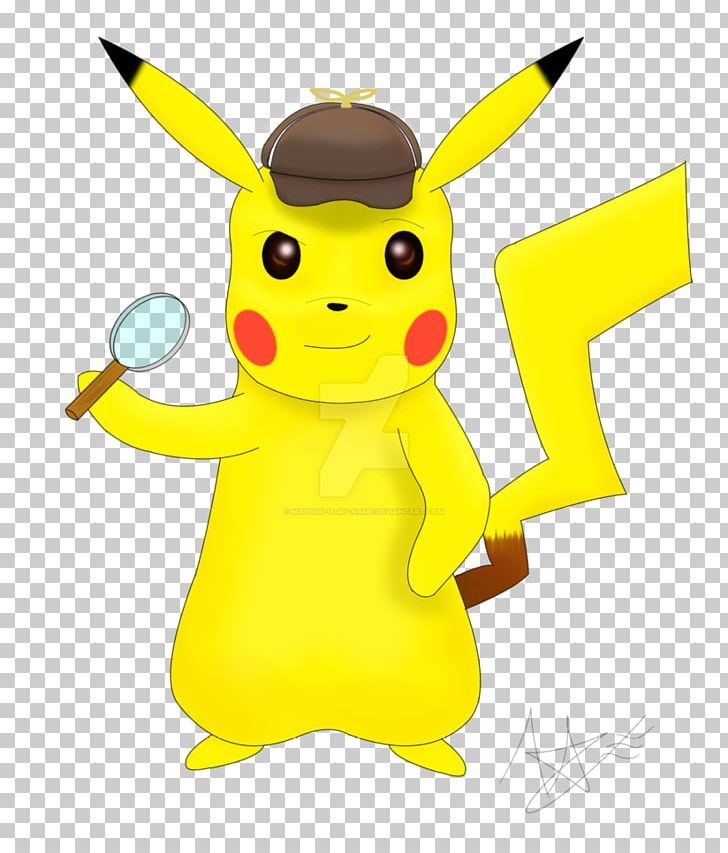 Detective Pikachu Hey You Png Clipart Art Bulbapedia Cartoon