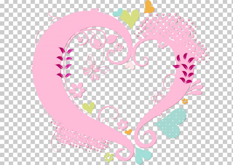 Heart Pink Heart Visual Arts Sticker PNG, Clipart,  Free PNG Download