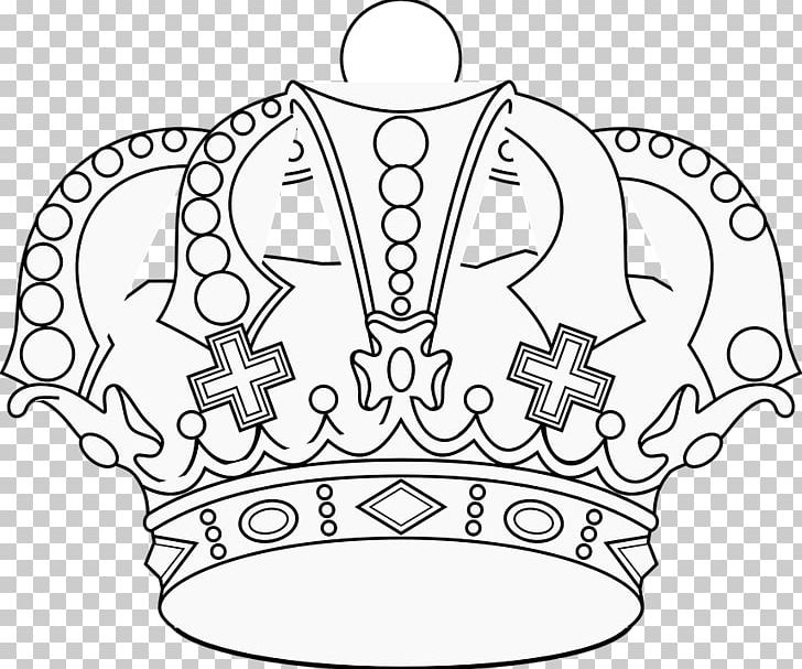 Crown Coloring Book King Drawing PNG, Clipart, Area, Black And White, Circle, Coloring Book, Crown Free PNG Download