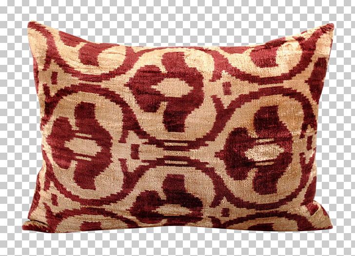 Throw Pillows Cushion Suzani Ikat PNG, Clipart, Bedding, Bohemian, Brown, Chair, Cotton Free PNG Download