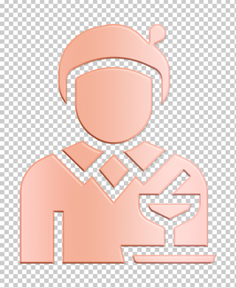 Barwoman Icon Jobs And Occupations Icon Waitress Icon PNG, Clipart, Barwoman Icon, Jobs And Occupations Icon, Peach, Pink, Waitress Icon Free PNG Download