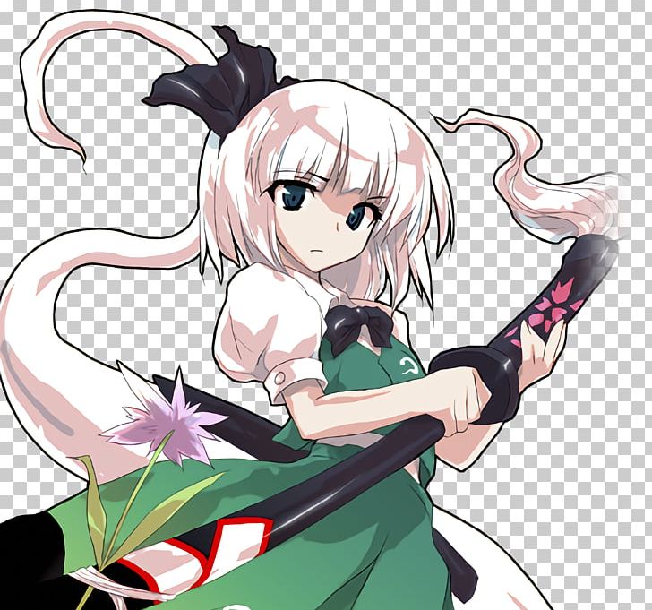 Scarlet Weather Rhapsody Perfect Cherry Blossom Youmu Konpaku Immaterial And Missing Power Ghost PNG, Clipart, Anime, Artwork, Black Hair, Brown Hair, Cartoon Free PNG Download