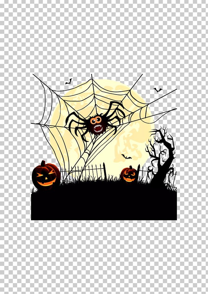 Spider Halloween Pattern PNG, Clipart, Art, Bat, Brand, Cartoon, Download Vector Free PNG Download