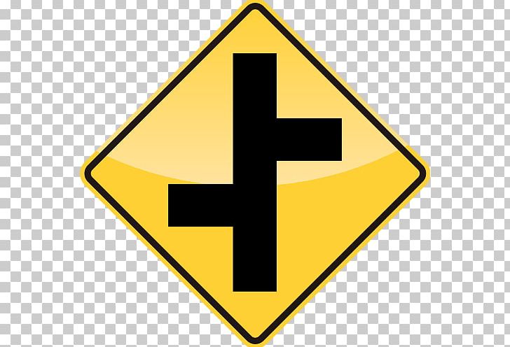 Traffic Sign Warning Sign Intersection Road PNG, Clipart, Angle, Area, Driving, Intersection, Level Crossing Free PNG Download