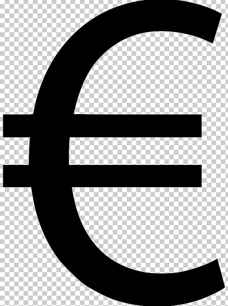 Currency Symbol Euro Sign French Franc PNG, Clipart, Area, Black, Black And White, Cfp Franc, Circle Free PNG Download