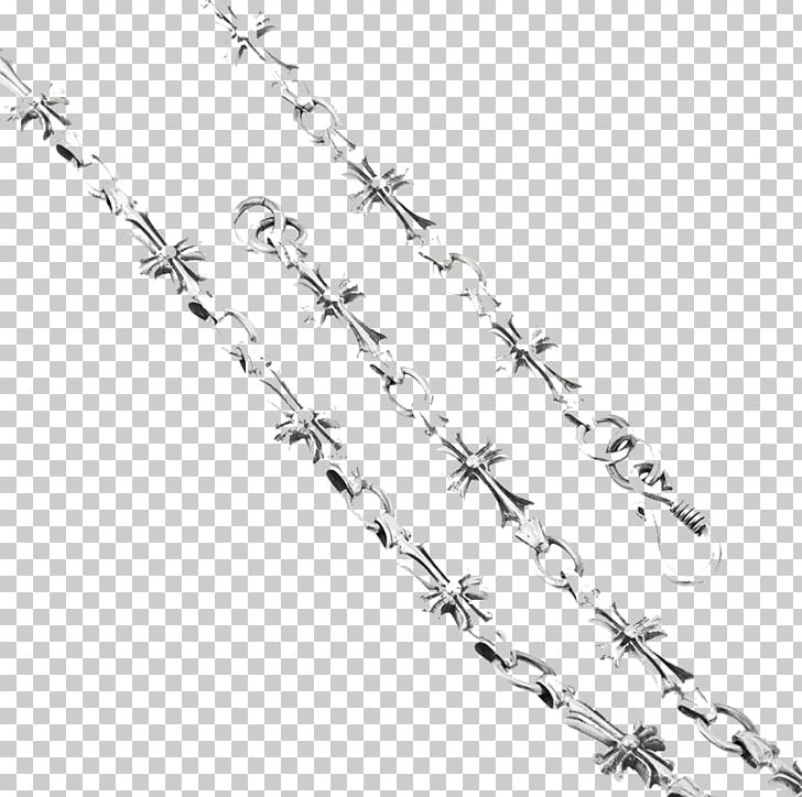 Cross Silver Chain Necklace PNG, Clipart, Angle, Area, Black And White, Chain, Chains Free PNG Download