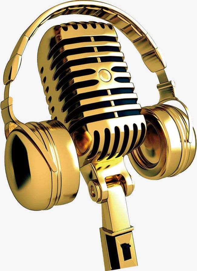 Golden Microphone PNG, Clipart, Decoration, Golden, Golden Clipart, Microphone, Microphone Clipart Free PNG Download