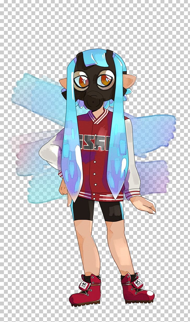 Splatoon 2 Art Mask Drawing PNG, Clipart, Art, Artist, Blue Squid, Clothing, Costume Free PNG Download