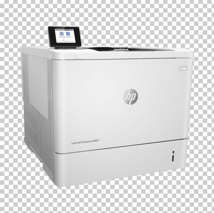 Hewlett-Packard HP LaserJet Enterprise M607n Printer Laser Printing PNG, Clipart, Angle, Brands, Canon, Duplex Printing, Electronic Device Free PNG Download