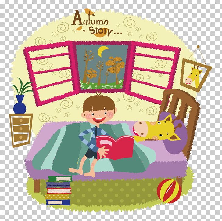 Stock Photography Illustration PNG, Clipart, Autumn, Bedtime Story, Child, Children, Children Frame Free PNG Download