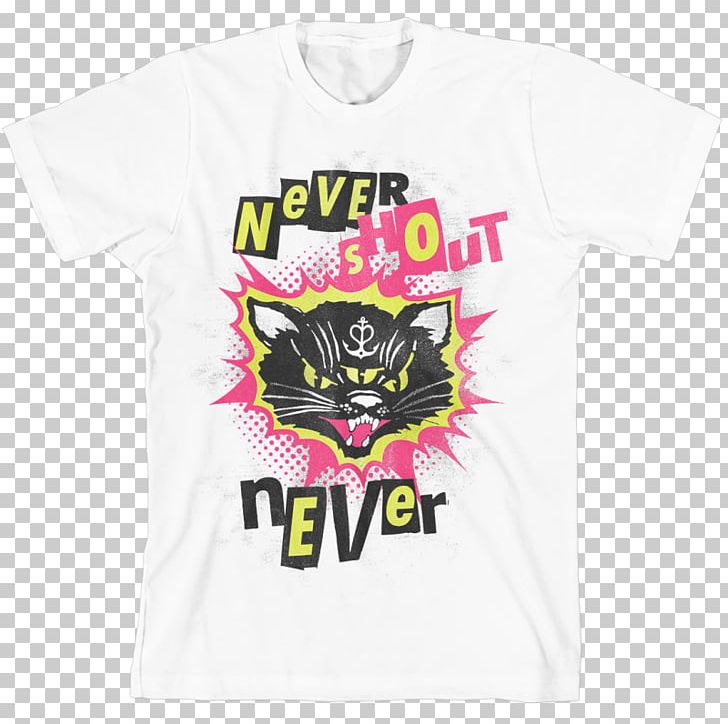 T-shirt Punk Rock Never Shout Never Crew Neck Warner Bros. Records PNG, Clipart, Black, Bluza, Brand, Clothing, Crew Neck Free PNG Download