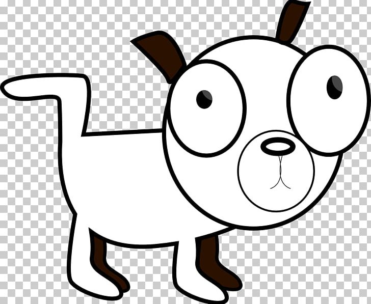 Dog Puppy Cartoon PNG, Clipart, Artwork, Black And White, Carnivoran, Cartoon, Cuteness Free PNG Download