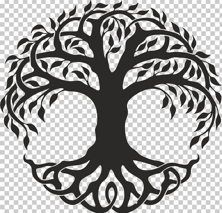 Figure Drawing Tree Of Life PNG, Clipart, Art, Black And White, Celtic Tree Of Life, Circle, Drawing Free PNG Download
