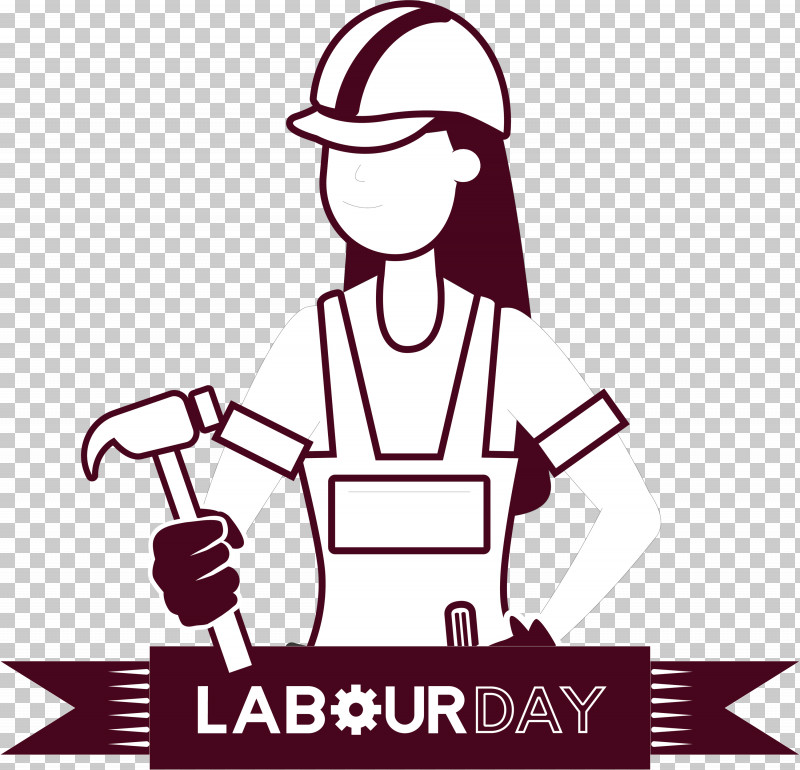 Labour Day Labor Day PNG, Clipart, Behavior, Black, Black And White, Cartoon, Joint Free PNG Download
