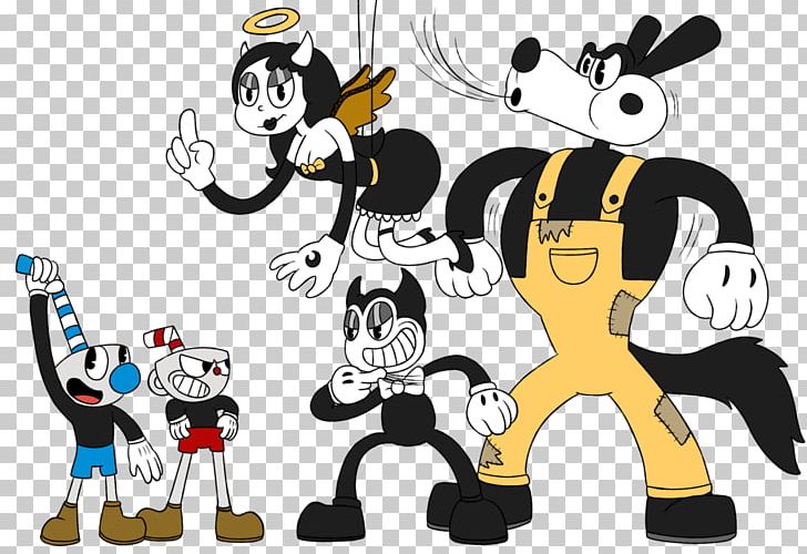 Cuphead Bendy And The Ink Machine Undertale Cartoon Drawing PNG, Clipart, Art, Bendy, Bendy And The Ink Machine, Boss, Cartoon Free PNG Download