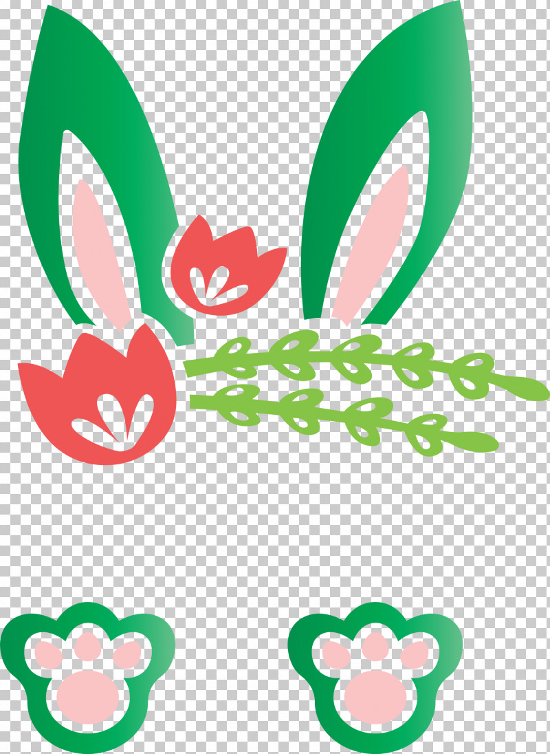 Easter Bunny Easter Day Cute Rabbit PNG, Clipart, Cute Rabbit, Easter Bunny, Easter Day, Green, Sticker Free PNG Download