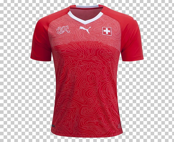 2018 World Cup Switzerland National Football Team T-shirt Jersey PNG, Clipart, 2018, 2018 World Cup, Active Shirt, Clothing, Granit Xhaka Free PNG Download