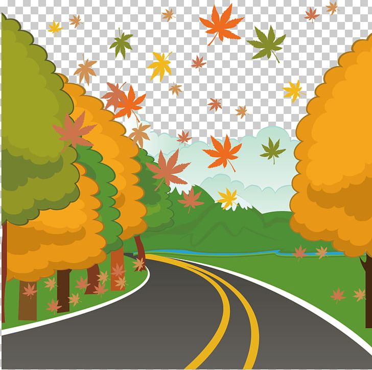 Adobe Illustrator Illustration PNG, Clipart, Akiba, Asphalt Road, Biome, Cartoon, Computer Wallpaper Free PNG Download