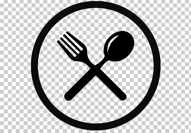 Eating Computer Icons Spoon Fork PNG, Clipart, Black And White, Circle, Computer Icons, Cutlery, Dinner Free PNG Download