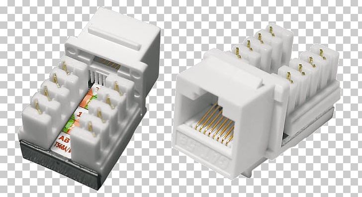 Electrical Connector Registered Jack Keystone Module 8P8C Category 5 Cable PNG, Clipart, 8p8c, Adapter, Category 5 Cable, Computer Network, Connectivity Free PNG Download