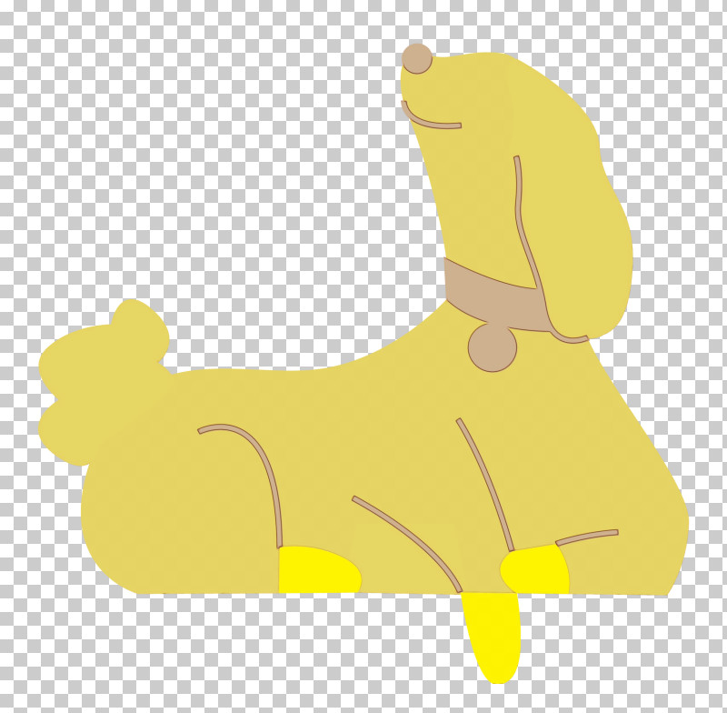 Dog Ducks Cartoon Yellow Tail PNG, Clipart, Cartoon, Dog, Ducks, Hm, Paint Free PNG Download
