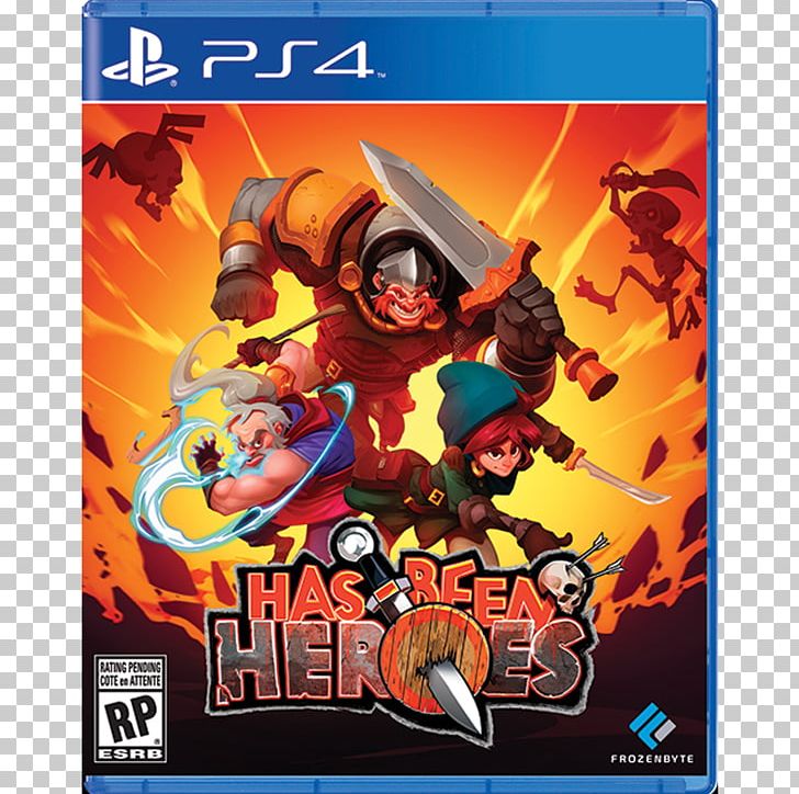 Has-Been Heroes PlayStation 4 Trine Nine Parchments Video Game PNG, Clipart, Action Figure, Action Game, Dead Island, Eb Games Australia, Fictional Character Free PNG Download