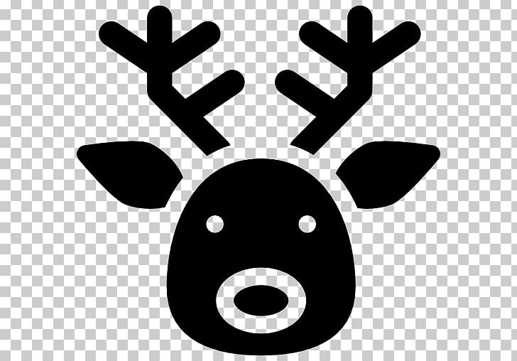 Reindeer Computer Icons Horn PNG, Clipart, Animals, Antler, Artwork, Black And White, Computer Icons Free PNG Download