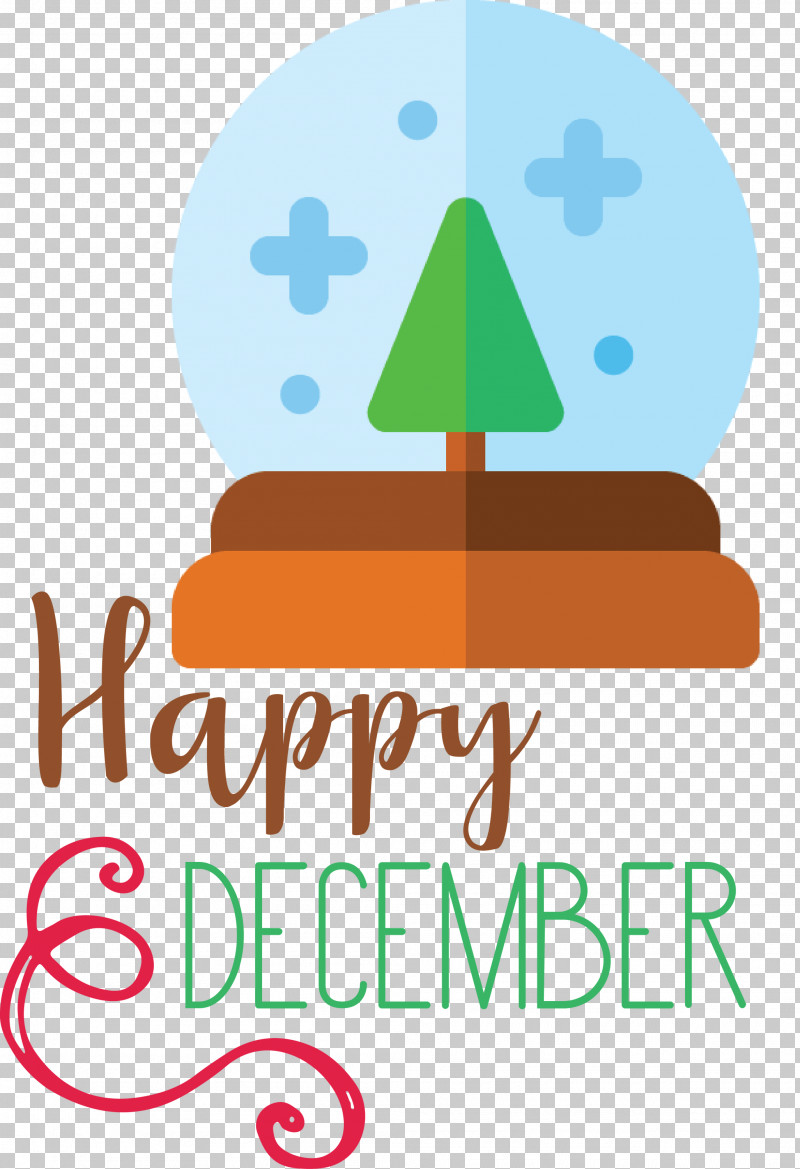 Happy December Winter PNG, Clipart, Behavior, Happy December, Human, Line, Logo Free PNG Download