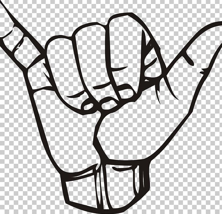 Shaka Sign American Sign Language I PNG, Clipart, American Sign Language, Artwork, Asl, Black And White, Branch Free PNG Download