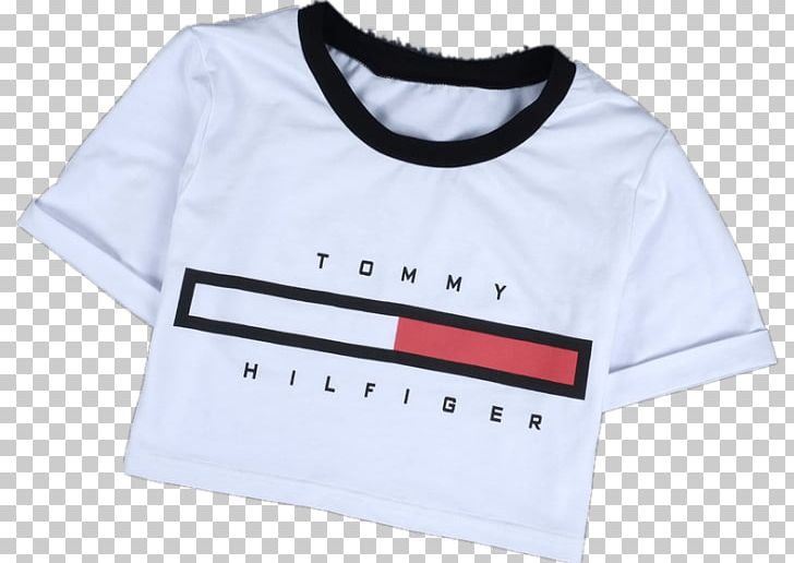 T-shirt Crop Top Tommy Hilfiger Lacoste PNG, Clipart, Brand, Clothing, Collar, Crop Top, Designer Free PNG Download