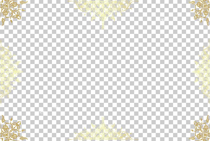 Golden Floral Deformation Creative Border PNG, Clipart, Border Frame, Border Texture, Certificate Border, Design, Floral Border Free PNG Download