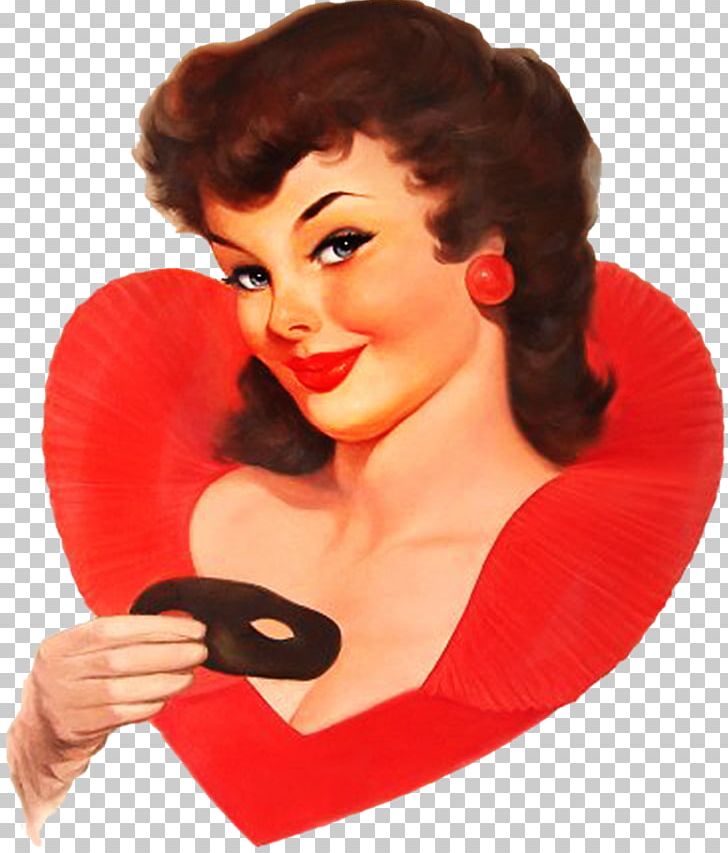 Pin-up Girl The Art Of Baron Von Lind Painting Retro Style PNG, Clipart, Advertising, Art, Artist, Baron Von Lind, Brown Hair Free PNG Download