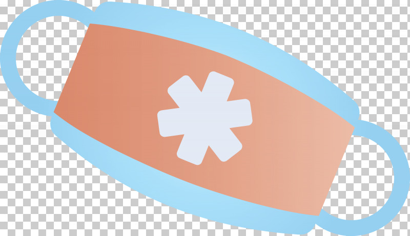 Medical Mask Surgical Mask PNG, Clipart, Aqua, Blue, Medical Mask, Orange, Surgical Mask Free PNG Download