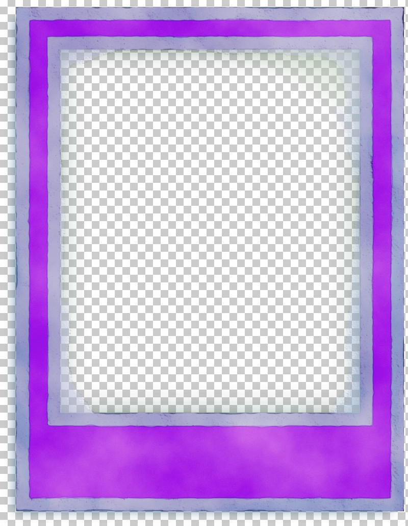 Picture Frame PNG, Clipart, Paint, Picture Frame, Polaroid Frame, Polaroid Photo Frame, Purple Free PNG Download