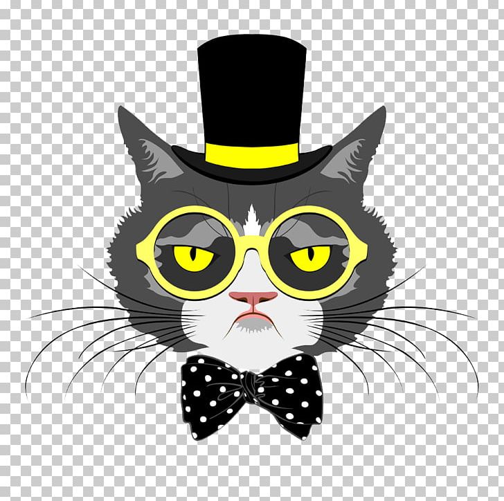 Cat Kitten Stock Photography Hat PNG, Clipart, Animals, Banner, Bow Tie, Carnivoran, Cartoon Free PNG Download